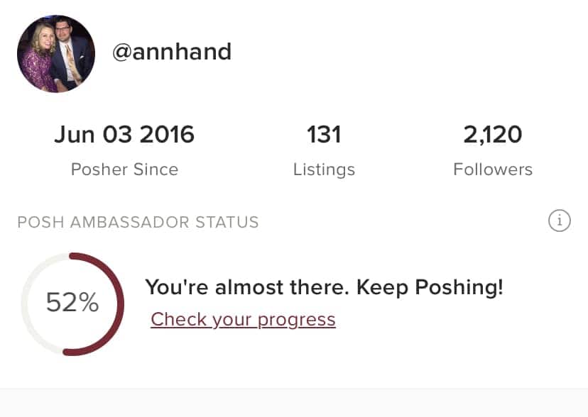 poshmark account